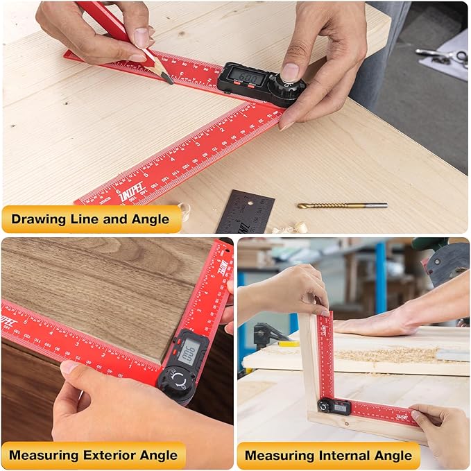 Digital Angle Finder Protractor, Angle Finder Ruler