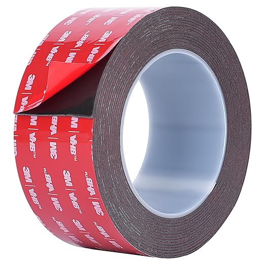 Double Sided Tape Heavy Duty, Waterproof Mounting Foam Tape, 16.5ft Length