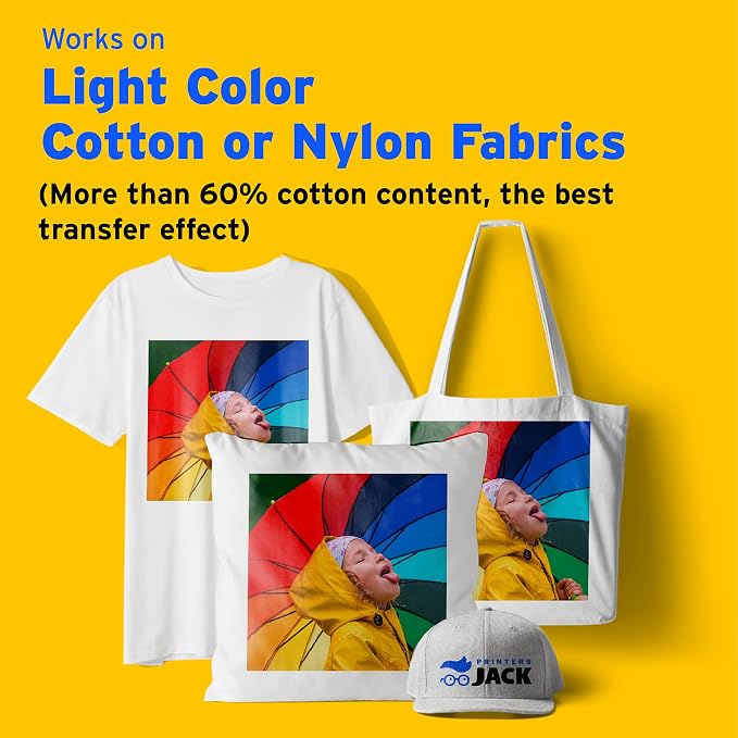 Printers Jack Iron-On Heat Transfer Paper