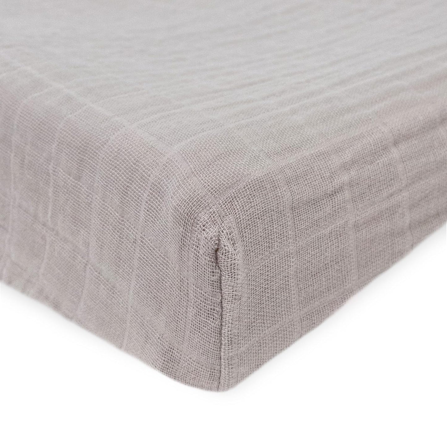 Little Unicorn Premium Changing Pad Cover | Extra Soft & Breathable Muslin Fabric (Porpoise)