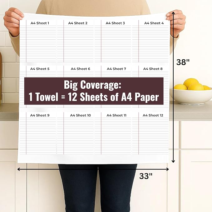Flour Sack Towels | Tea Towel for Crafts| Kitchen Dish | Cotton Blank Towel for