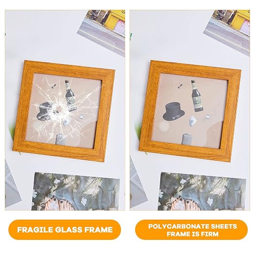 Zonon 2 Pcs Polycarbonate Clear Plastic Sheets, Window Panel, Industrial