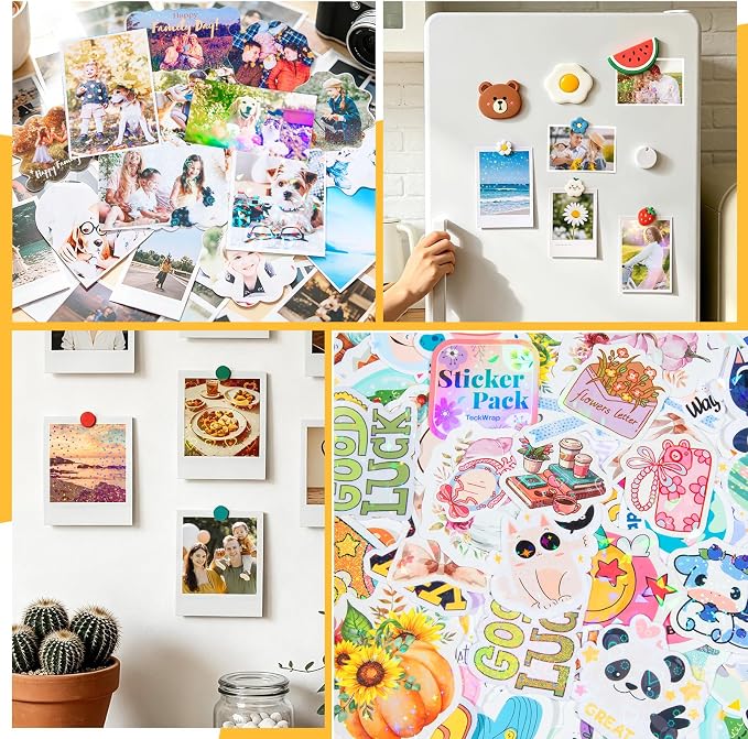 TECKWRAP Holographic Sticker Paper Laminating Sheets