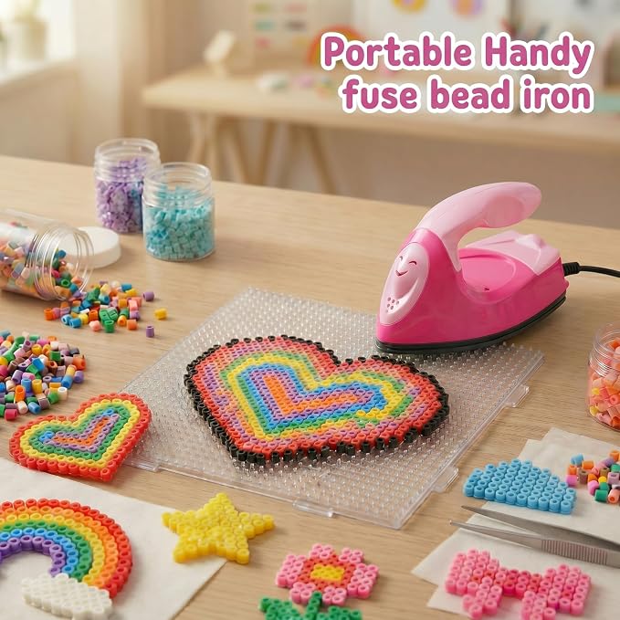 Honoson Mini Craft Iron Mini Heat Press Small Iron 3.93 x 2.36 x 2.76 in