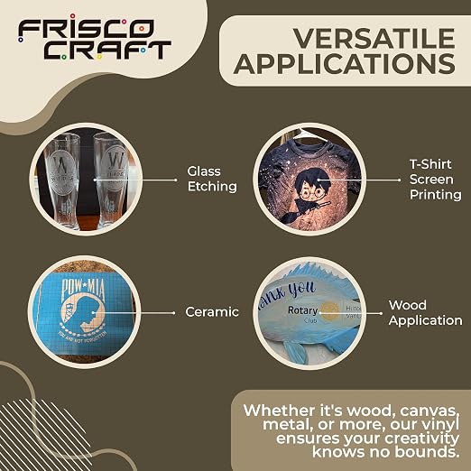 Frisco Craft Stencil Vinyl Masking Film