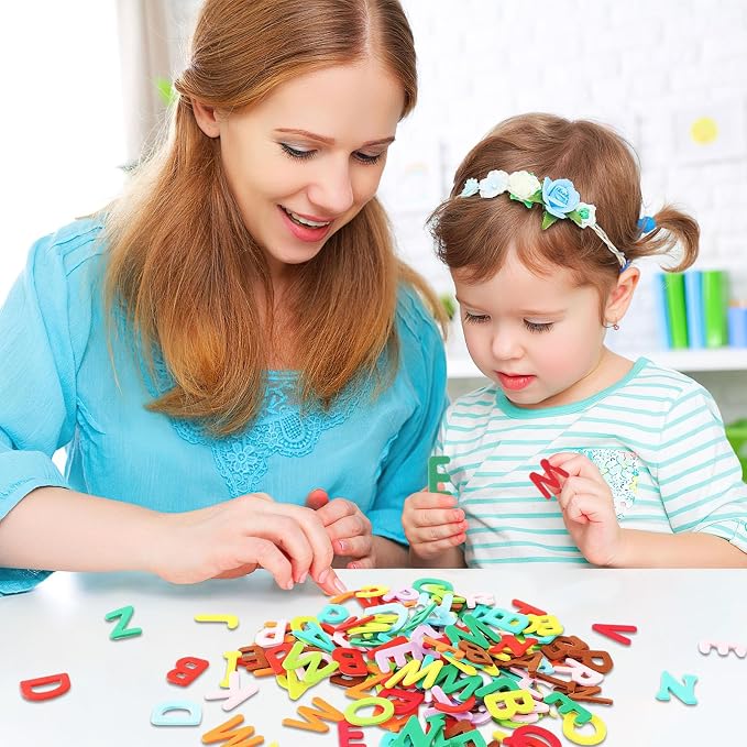 600Pcs Foam Letters Stickers Self Adhesive A-Z Alphabet Stickers | Colorful