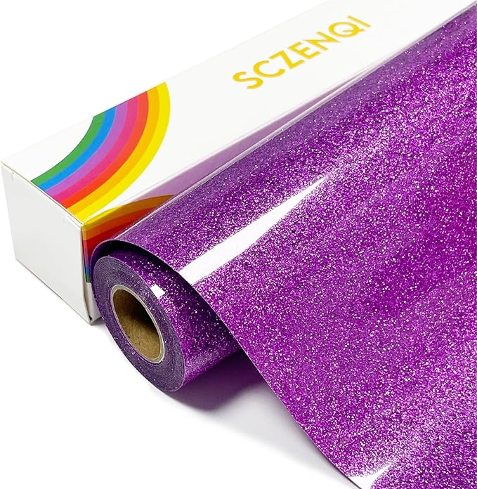 Glitter HTV Heat Transfer Vinyl Rolls