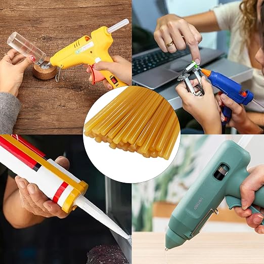 pson 40Pcs 10.6 x 0.27 Inch Hot Glue Sticks