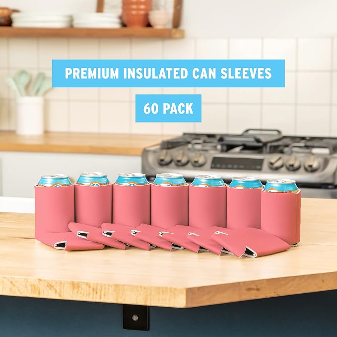 Blank Beer Can Cooler Sleeves