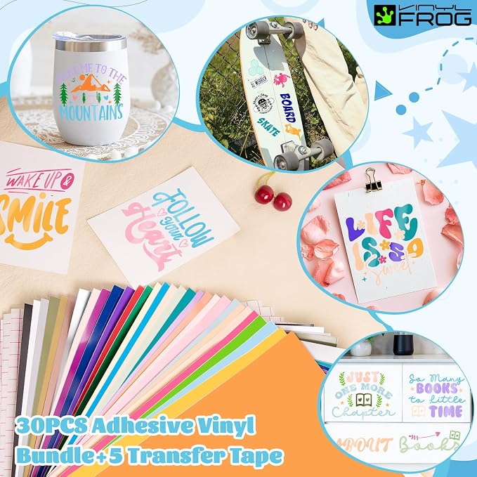 VINYL FROG 60PCS Accessories Bundle