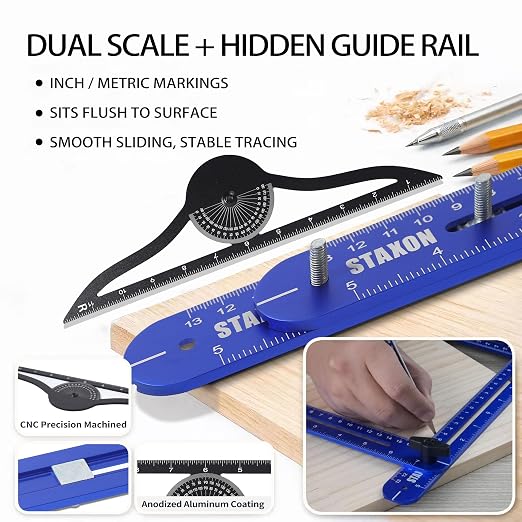 Stair Tread Template Tool – Stair Tread Gauge, Stair Tools