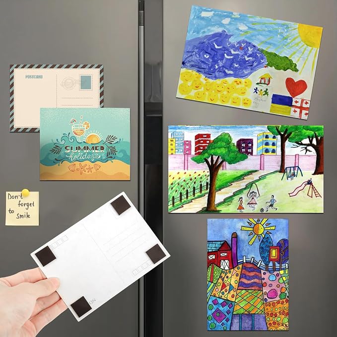 Adhesive Magnets Each 3/4" x 3/4", Office Essentials Supplies to Make Things