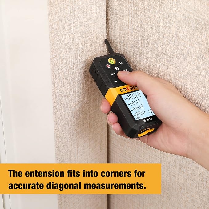 PREXISO Laser Measure, 215Ft Laser Measurement Tool