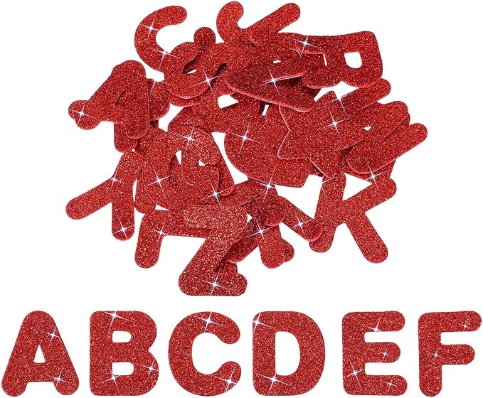 PATIKIL Alphabet Foam Stickers