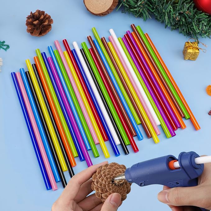 ENPOINT Colored Hot Glue Sticks, Sealing Wax Sticks