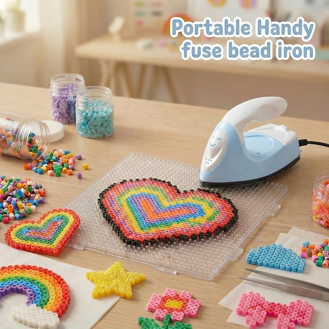Honoson Mini Craft Iron Mini Heat Press Small Iron 3.93 x 2.36 x 2.76 in
