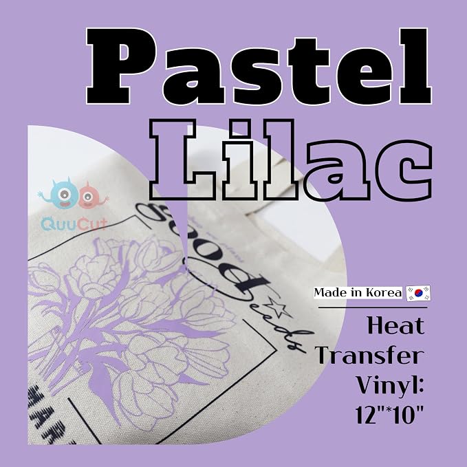 QuuCut Heat Transfer Vinyl Bundle: 15 Pack 12" x 10" Sheets, Rainbow HTV