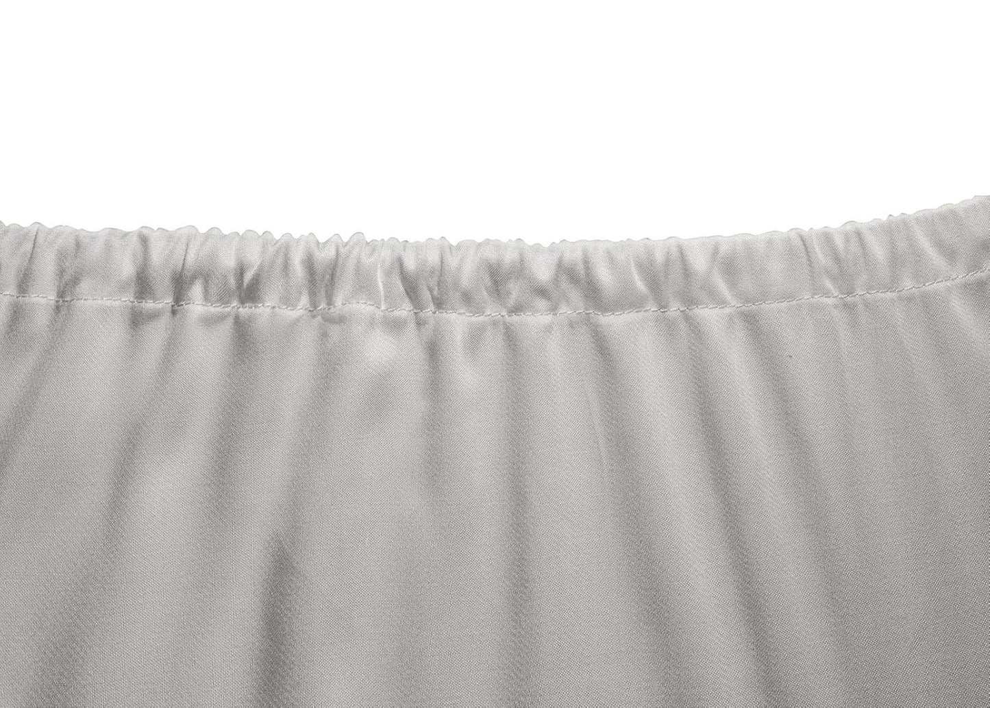Crib Fitted Sheet by Pure Bamboo, Genuine 100% Organic Viscose Derived from Bamboo, Luxuriously Soft, Ultimate Cooling, Fits Standard Size Crib Mattress (Silver Pearl)