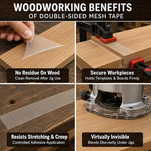 SWRT Double Sided Woodworking Tape