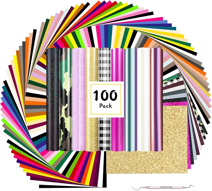 HTVRONT HTV Heat Transfer Vinyl Bundle