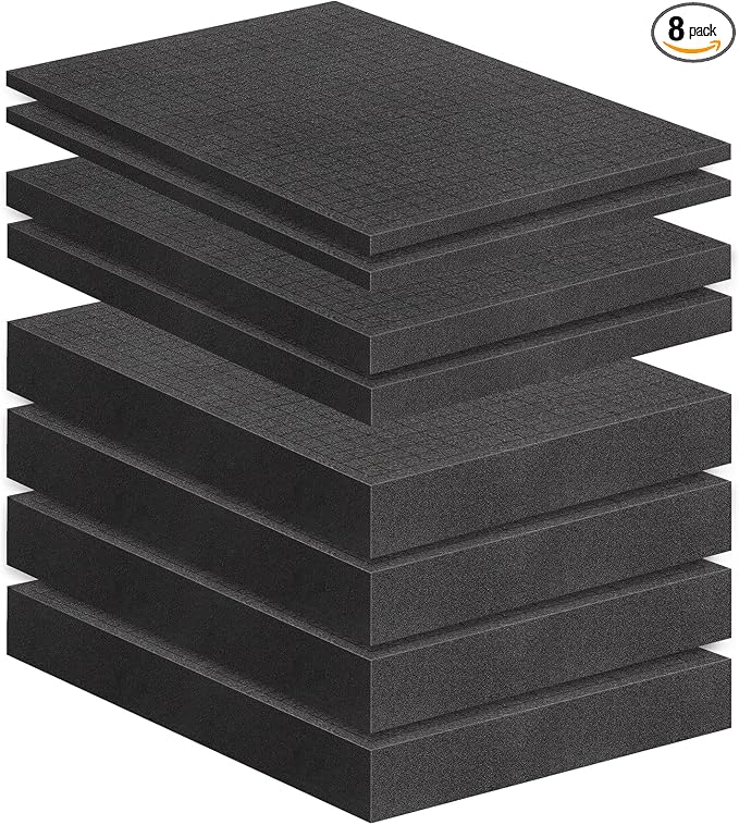 8 Pcs Pick and Pluck Foam Sheets