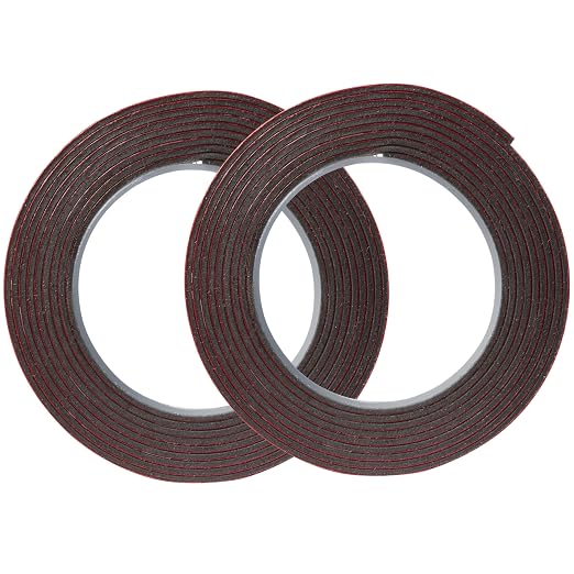 3M Auto Exterior Attachment Tape, 1/4 in x 5 ft, Heavy Duty Double-Sided