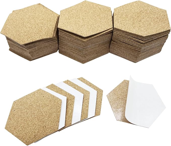 Self-Adhesive Mini Cork Tiles Mat