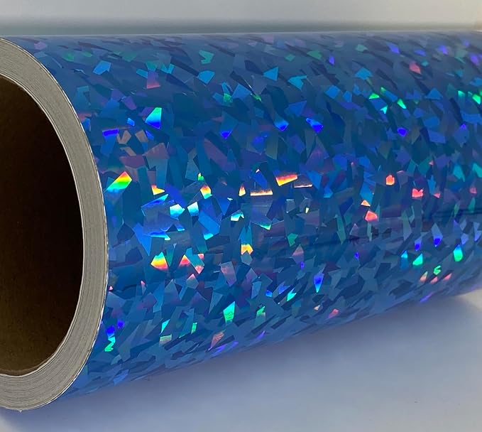 Holographic Crystal Sign Vinyl, HOLOCRYSTAL self-Adhesive Plastic