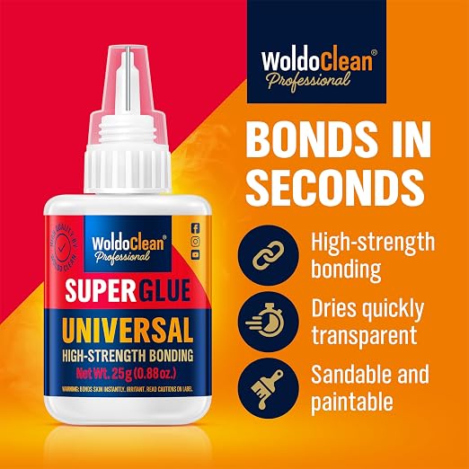 WoldoClean Super Glue All-Purpose Liquid 25g