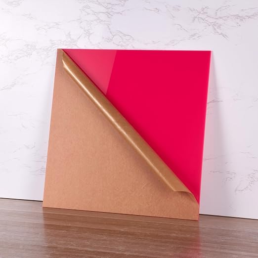 KAITELA Pack of 10 Colored Cast Acrylic Sheet 12" x 12" x 1/8" Thick |