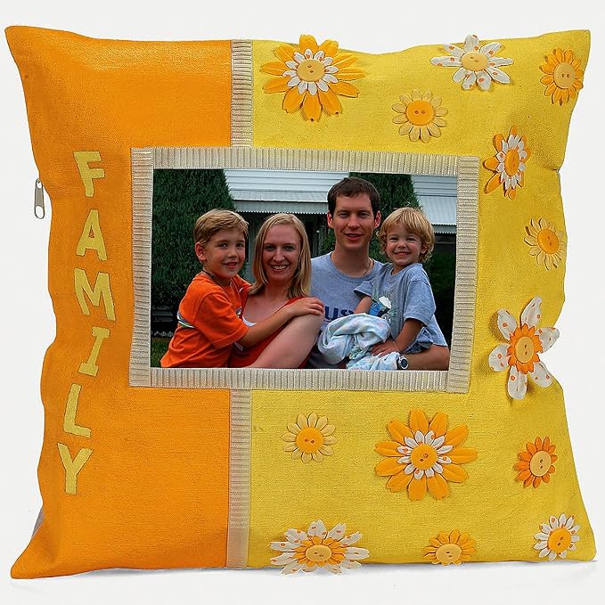 Fun Express Throw Pillow Covers, Cotton Square,
