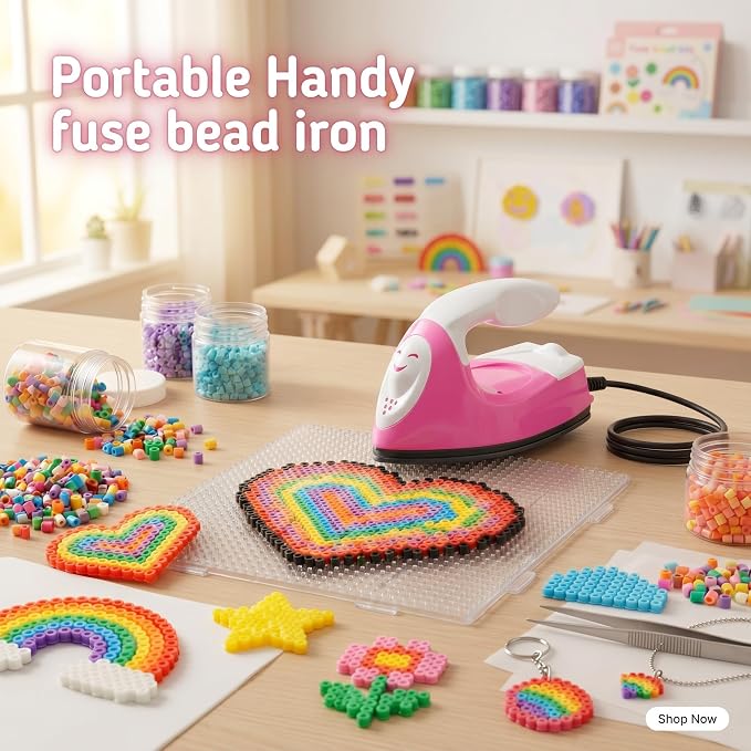 Honoson Mini Craft Iron Mini Heat Press Small Iron 3.93 x 2.36 x 2.76 in