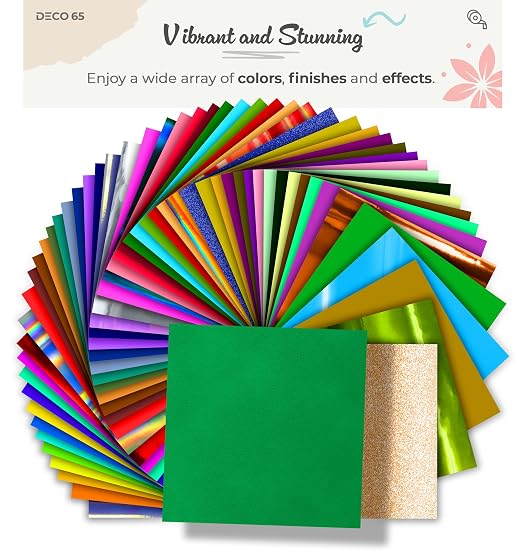 VViViD DECO65 Suede Green Permanent Adhesive Craft Vinyl