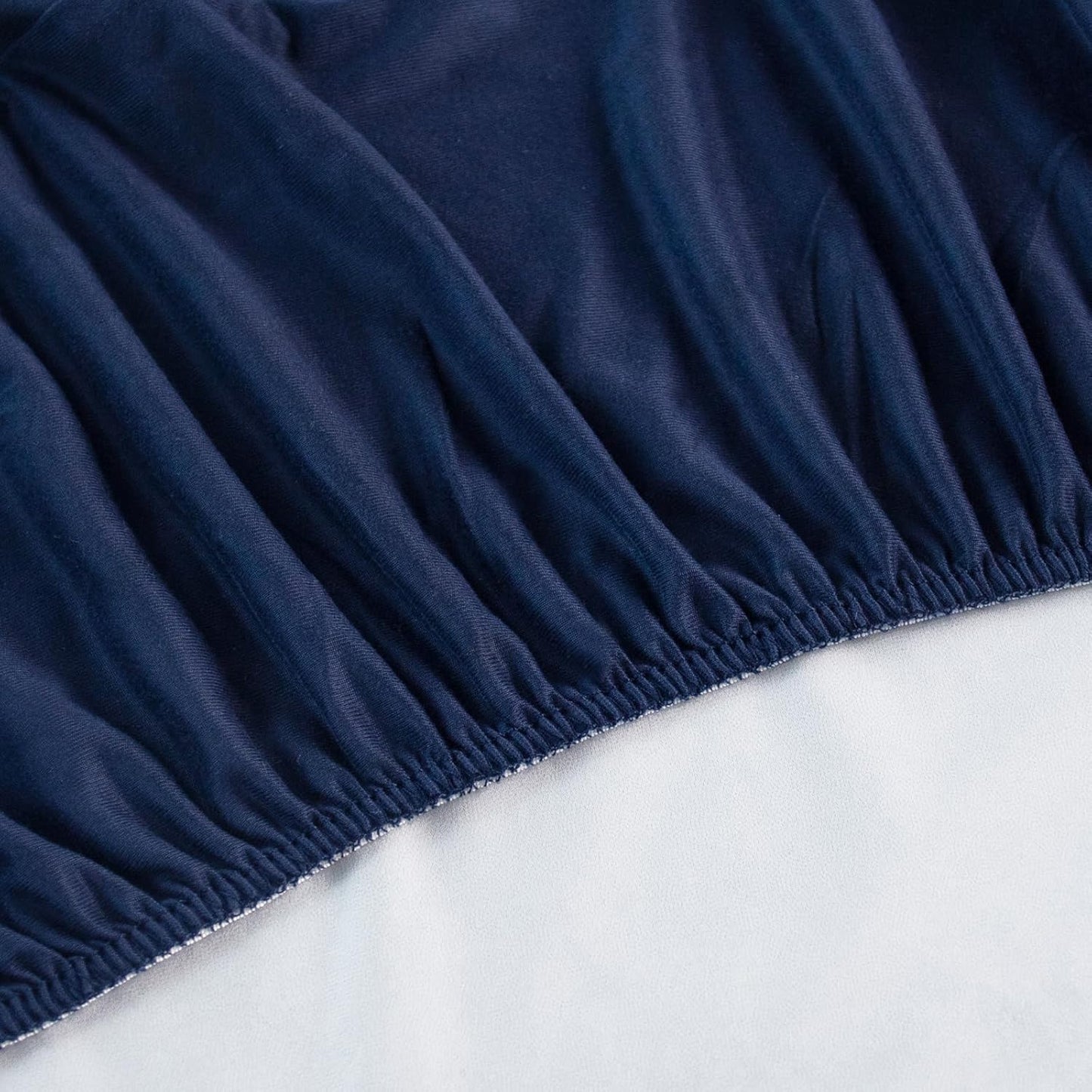 Changing Pad Cover Waterproof, 2 Pack Diaper Change Table Sheets for Baby Boys Girls, Fitted Cradle Sheets for 32"x16" Contoured Pad, Breathable & Ultra Soft, Aqua and Navy