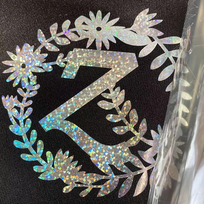 Holographic Silver Metallic Foil HTV Heat Transfer Vinyl