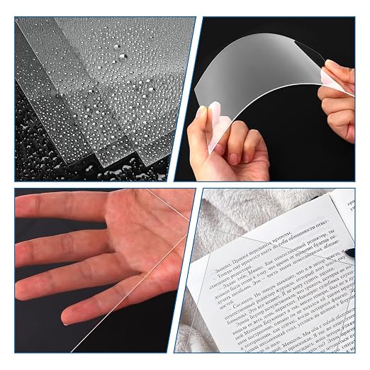 TKOnline 30 PCS Plexiglass Sheets, Invitations, Poster Frames Plastic Board