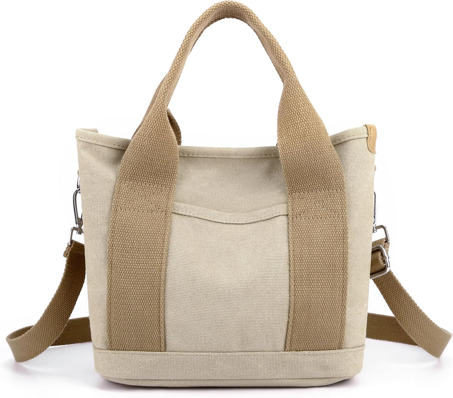 Small Tote Bag with Zipper Tote Bag for Women Canvas Crossbody Bag Shoulder Bag Satchel Hobo Bag Messenger Bag 2025