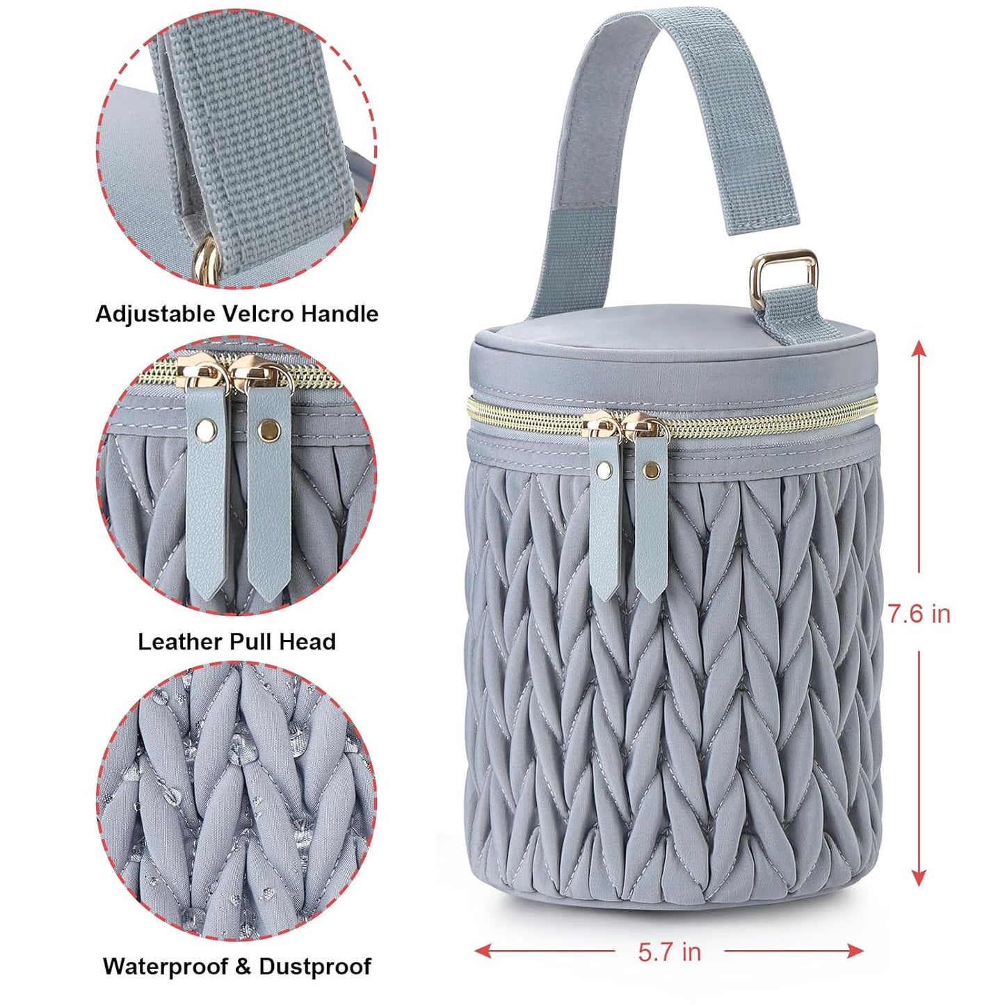 Accmor Breastmilk Cooler Bag, Insulated Baby Bottle Cooler Tote Bags for Nursing Mom Daycare