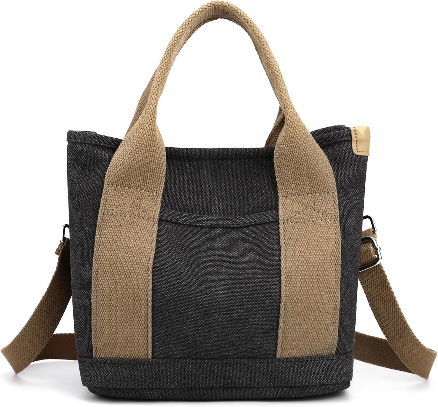 Small Tote Bag with Zipper Tote Bag for Women Canvas Crossbody Bag Shoulder Bag Satchel Hobo Bag Messenger Bag 2025