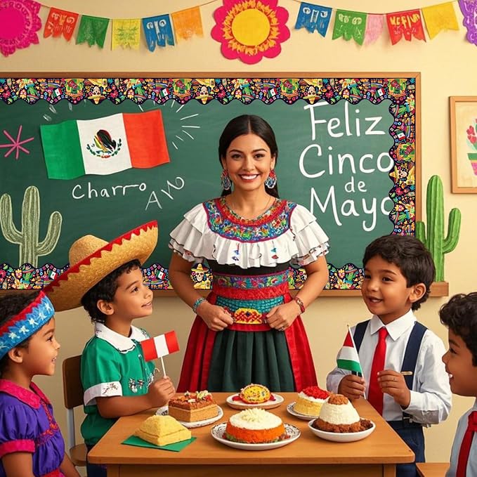 69 Feet Mexican Fiesta Bulletin Border Cinco De Mayo Border Bulletin Office