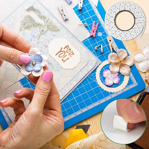 5 Roll Double Sided Foam Tape for Crafts