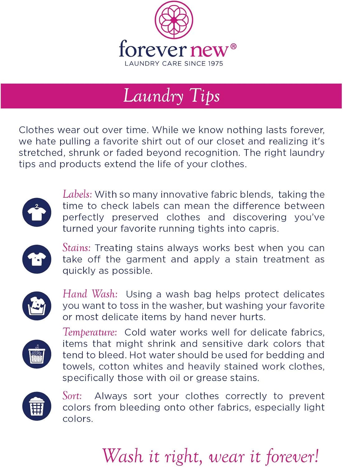 FOREVER NEW Delicate Hypoallergenic Laundry Detergent Powder - 6-8 Large Loads - Gentle washing detergent for Silk, Cashmere, Bra, Undergarments, Cotton, Wool, etc. - Original Scented - 4oz