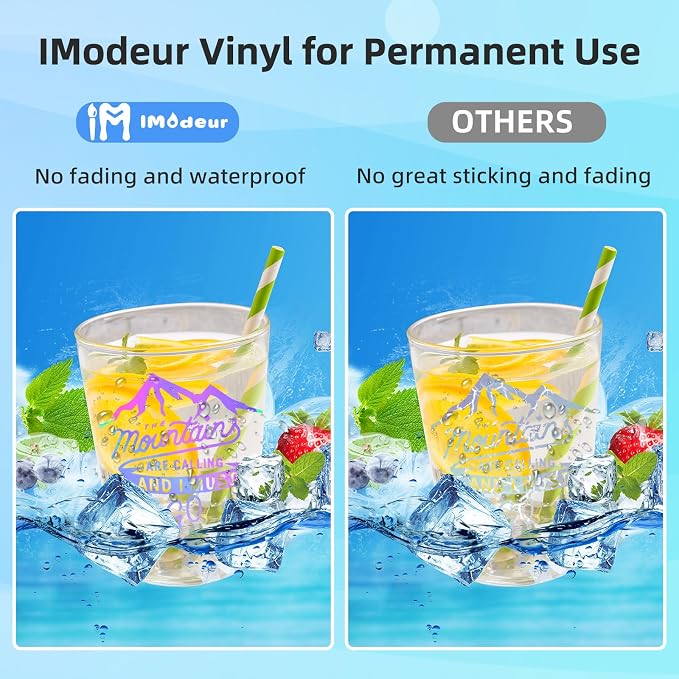 IModeur Holographic Permanent Vinyl