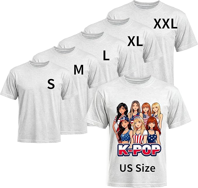 Joyclub 5 PCS Unisex Sublimation Blanks Bulk Polyester T Shirts