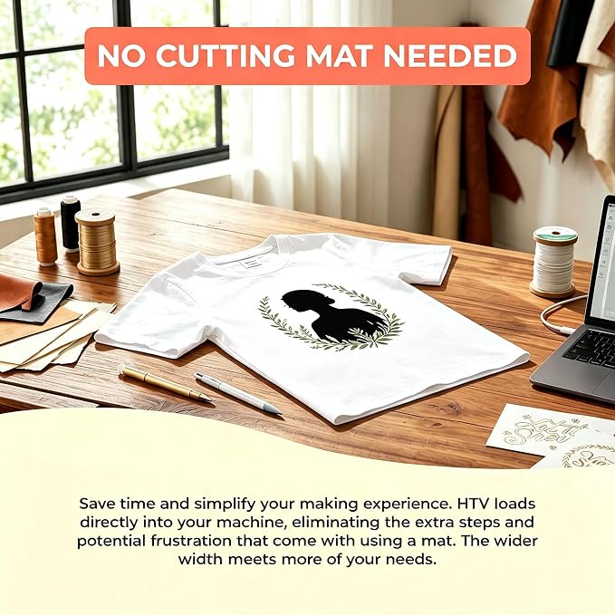 HTVRONT Smart Iron On Vinyl
