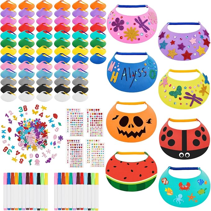 Outus 94 Pcs Assorted Craft Decorations