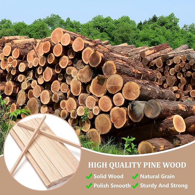 Wood Strips Slats Wooden Sticks