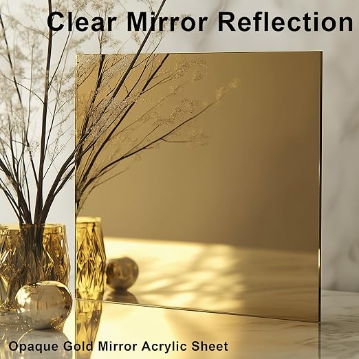 Gold Mirror Acrylic Sheet