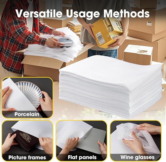 EPHECH 100PCS 12" x 12" Cushion Foam Pouches