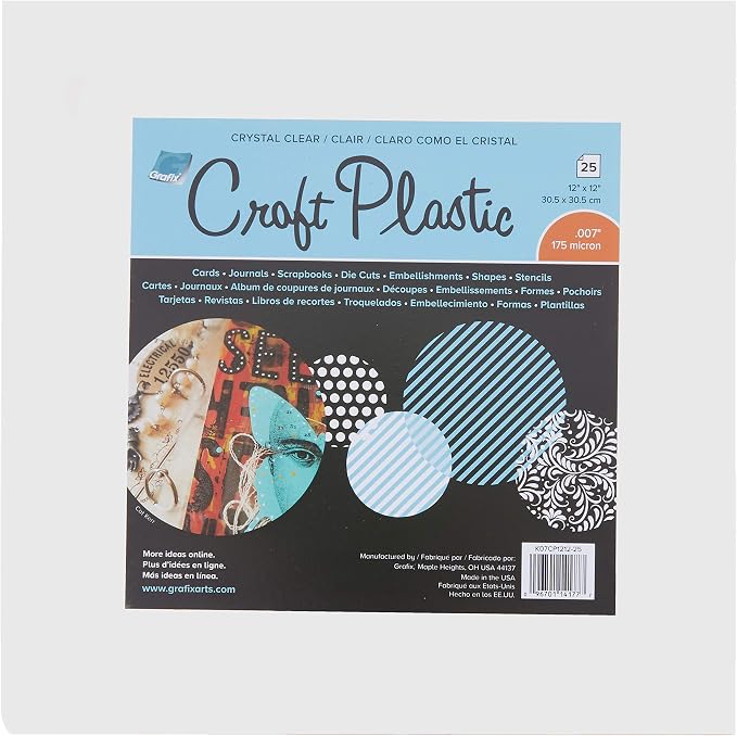 Grafix Plastic, Durable and Archival Film, 3D Embellishments, and More